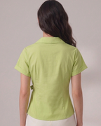Lime Wrap shirt