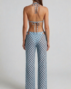Polka dot bikini pants set