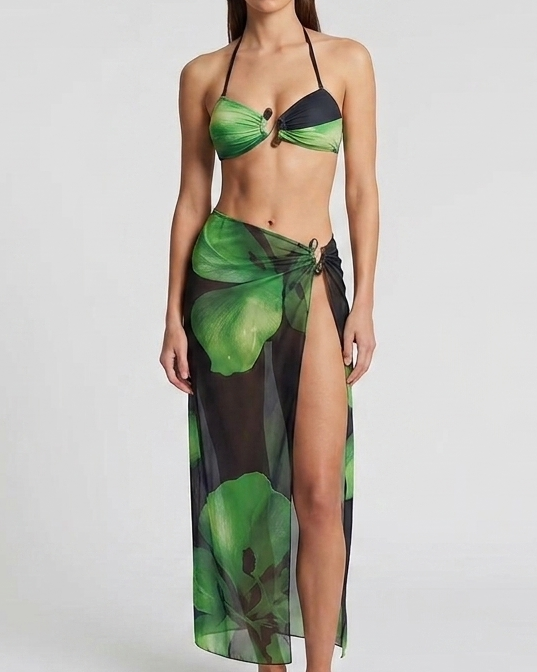 Floral bikini accessory