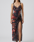 floral print monokini