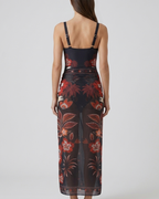 floral print monokini