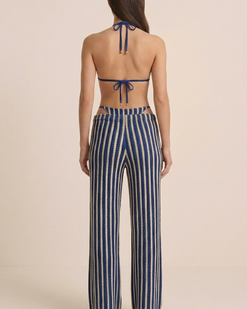 crochet pant set