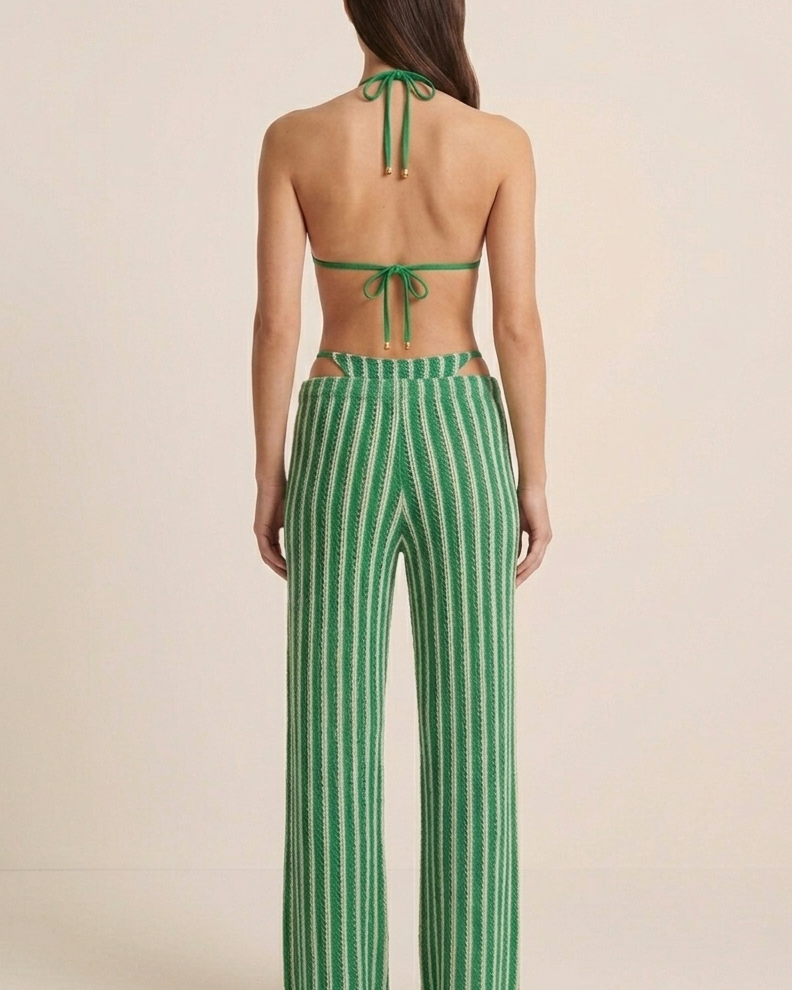 crochet pant set