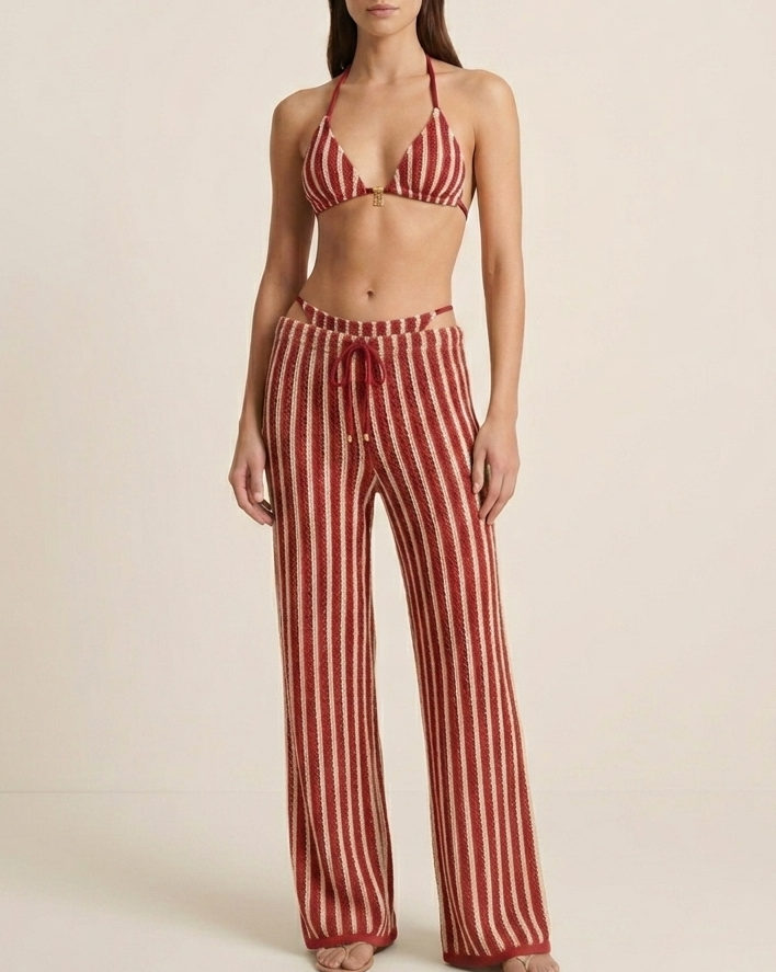 crochet pant set