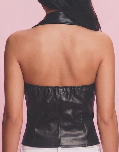 buttoned vest