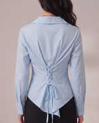 Back corset shirt