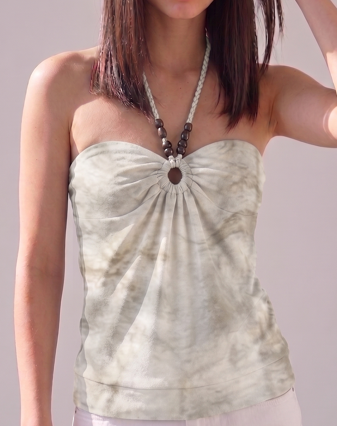 hole halter top