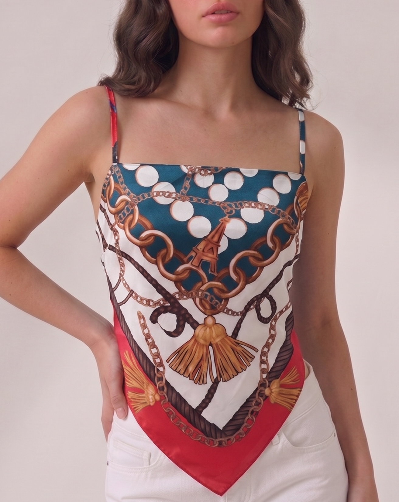 scarf top
