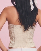 laced tube top