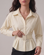 belted shirt