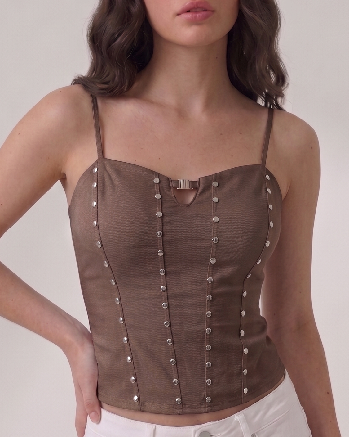 beaded corset