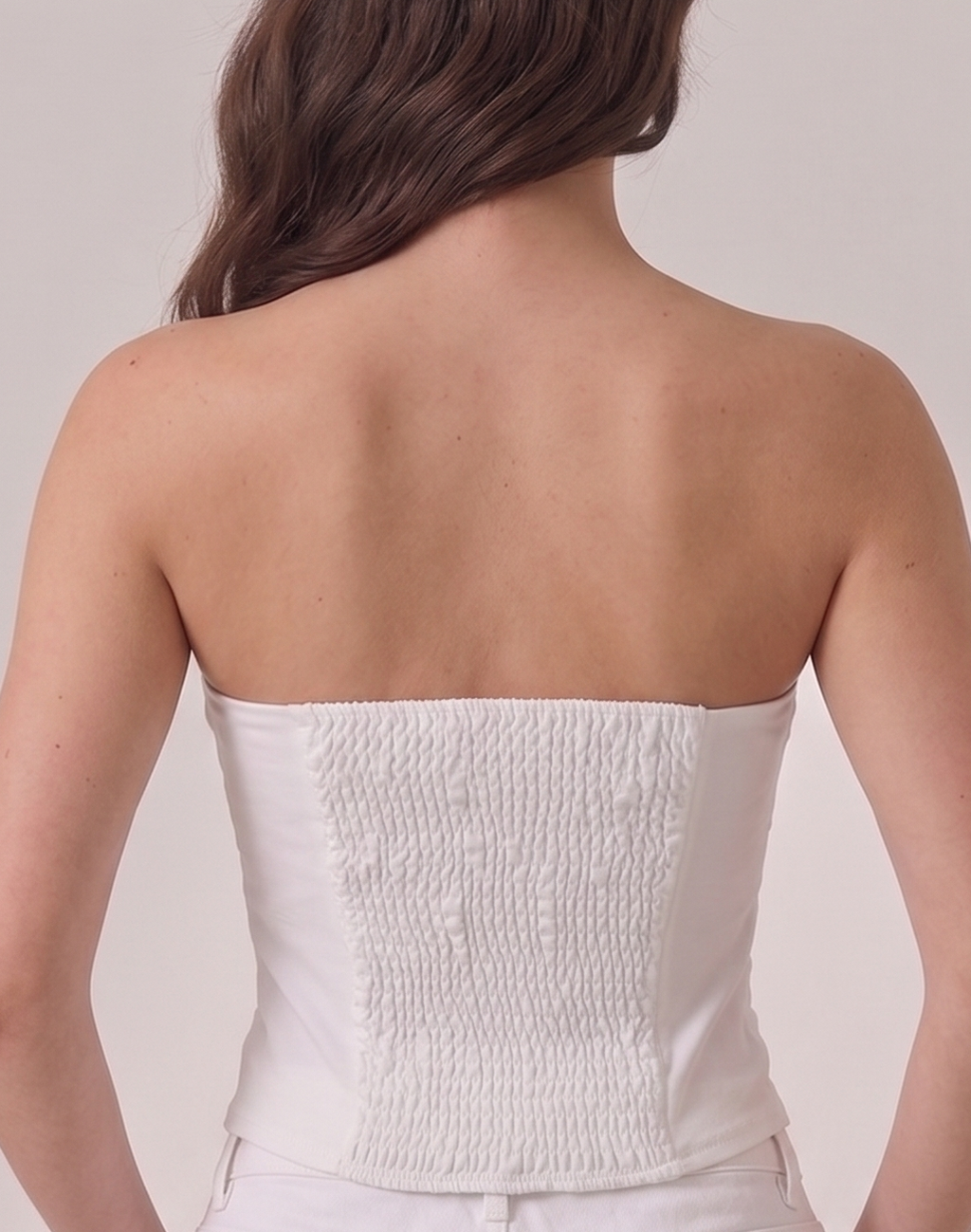 bow ribbon tube top
