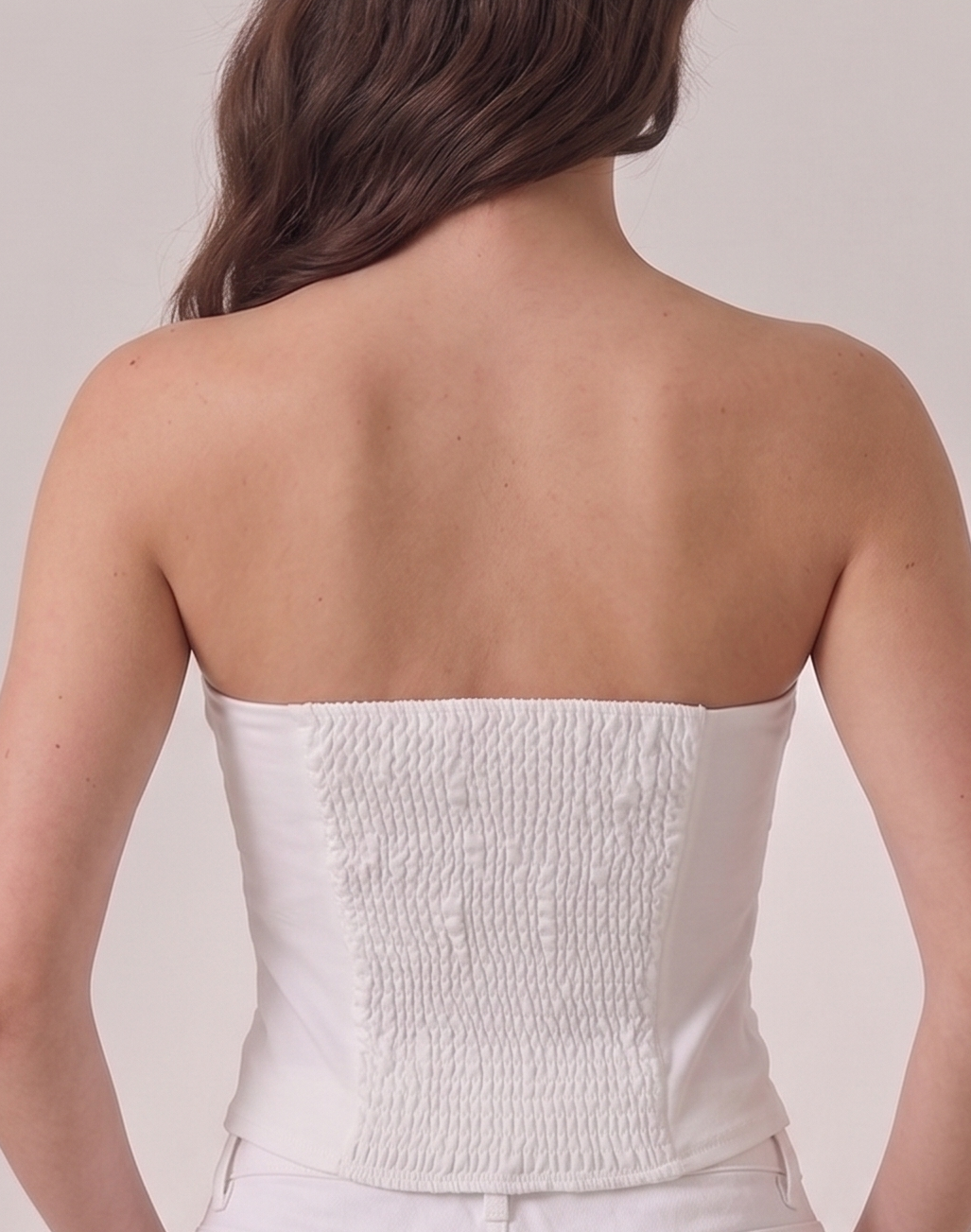 bow ribbon tube top