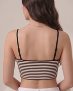 striped bustier