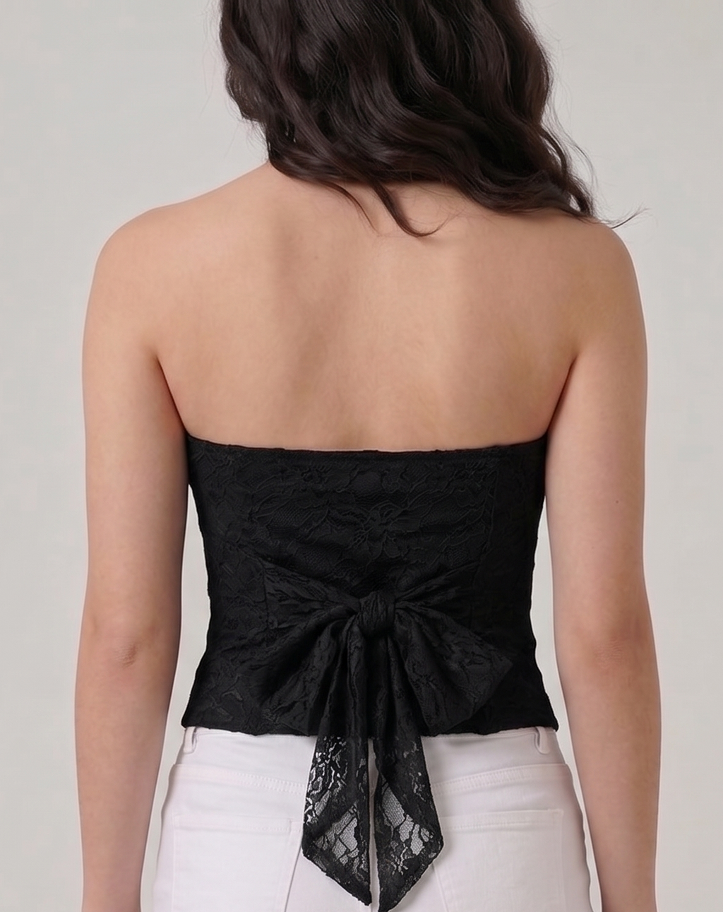 pearl tube top