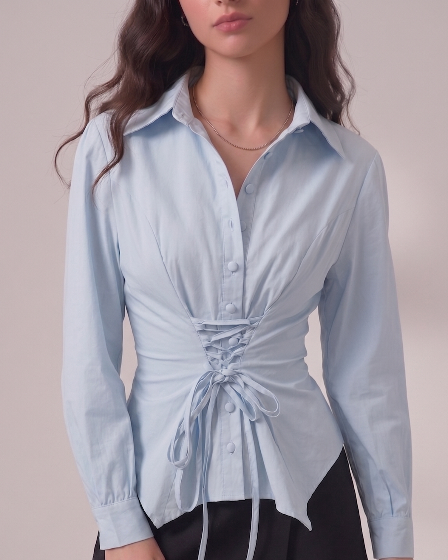 corseted shirt