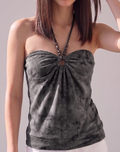 hole halter top