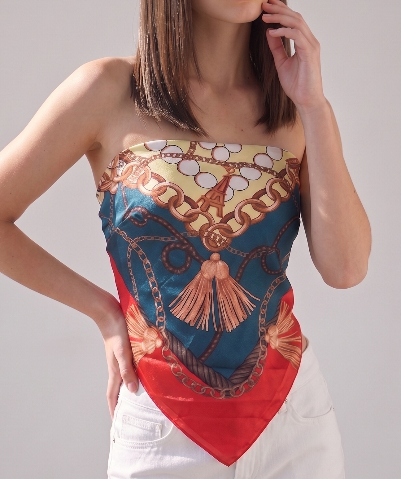 scarf top