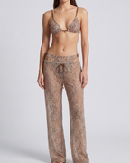 Palm bikini pant set