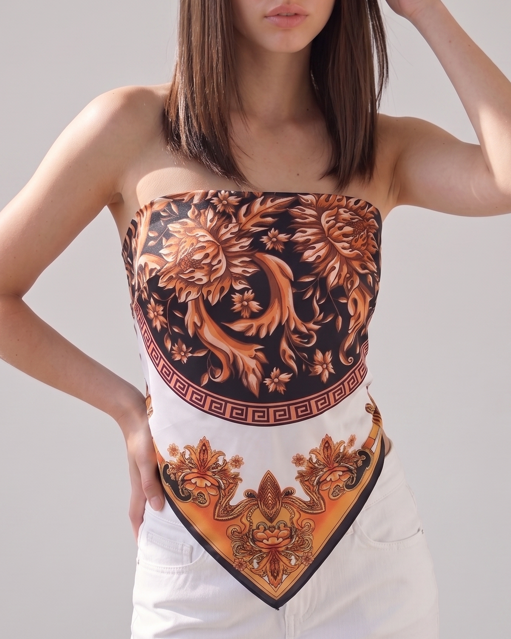 scarf top