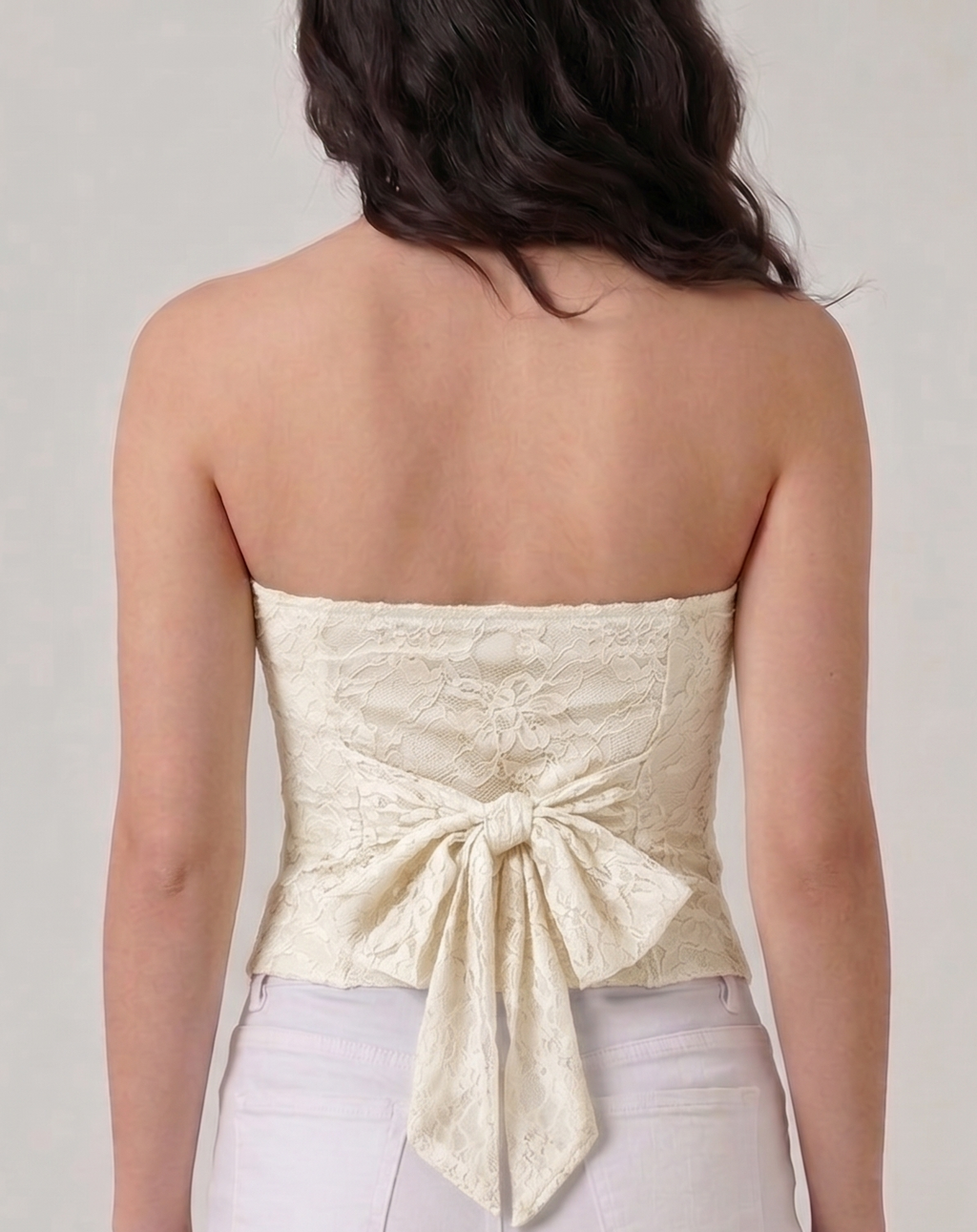 pearl tube top