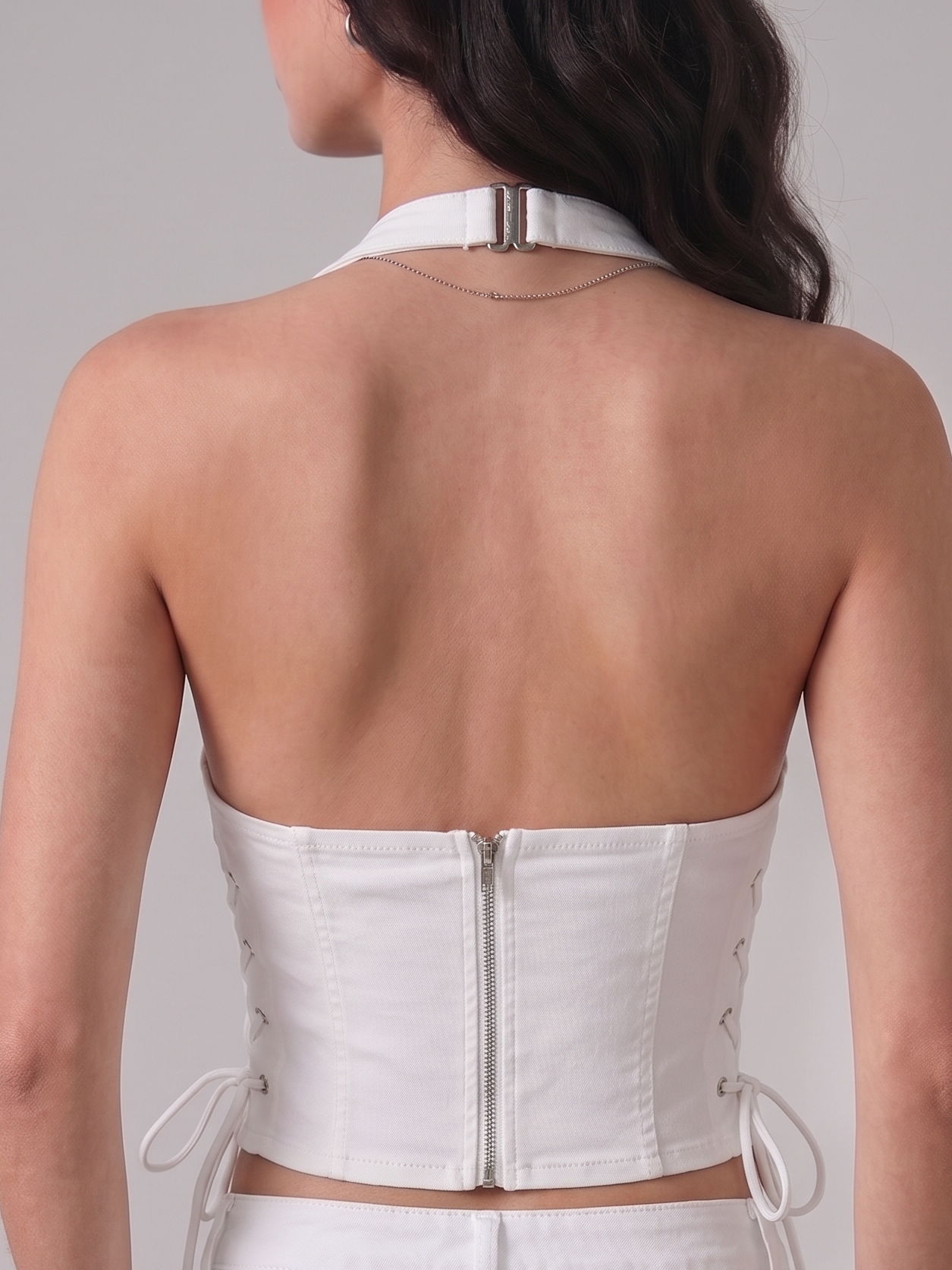halter corset top