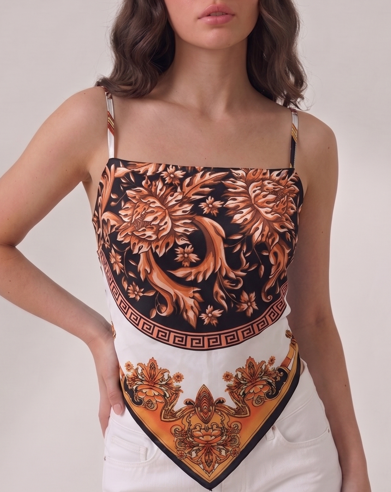scarf top
