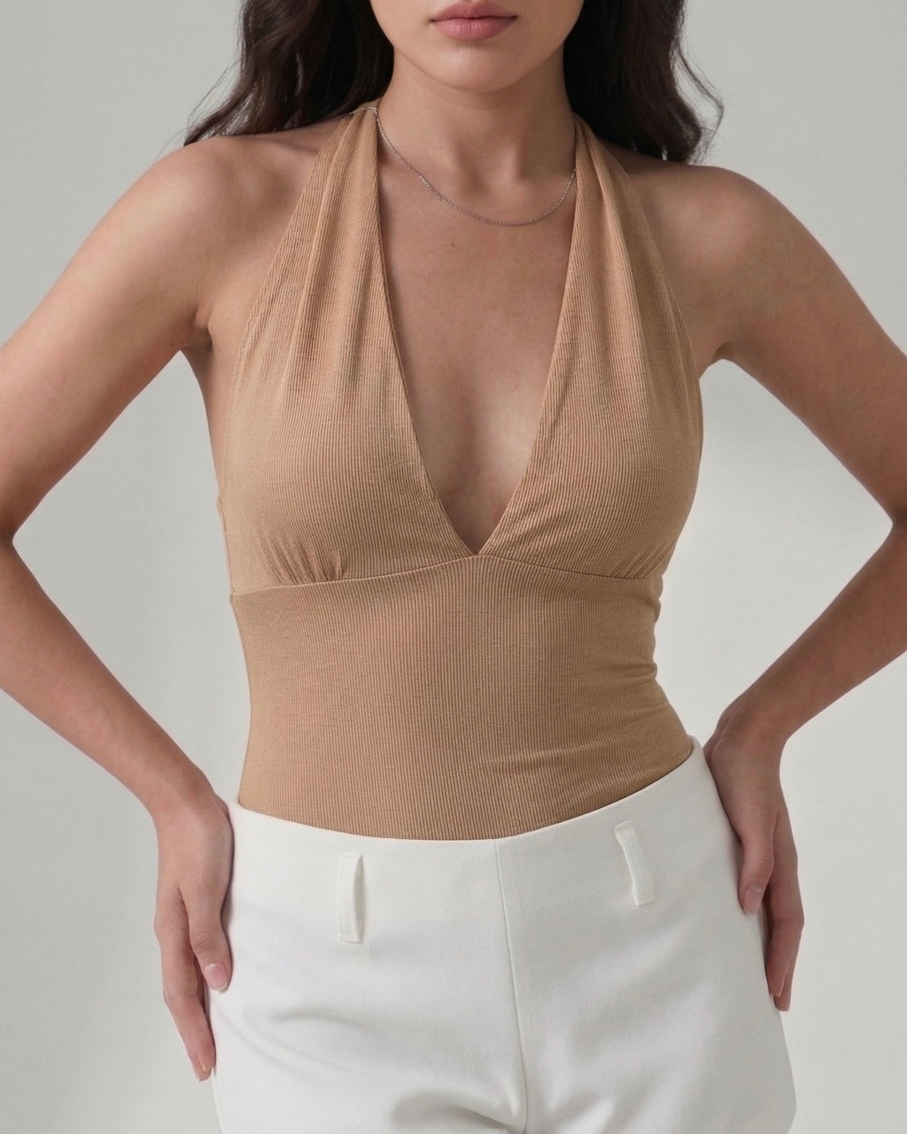 tie back halter