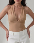 tie back halter