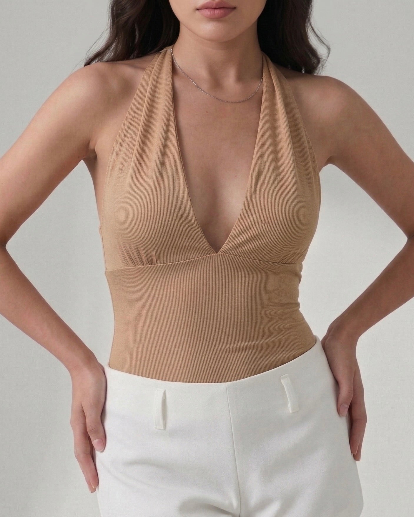 tie back halter