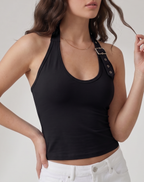 belted halter