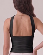 ring criss cross halter top