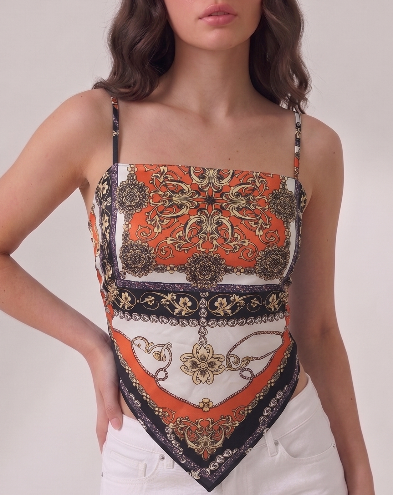scarf top