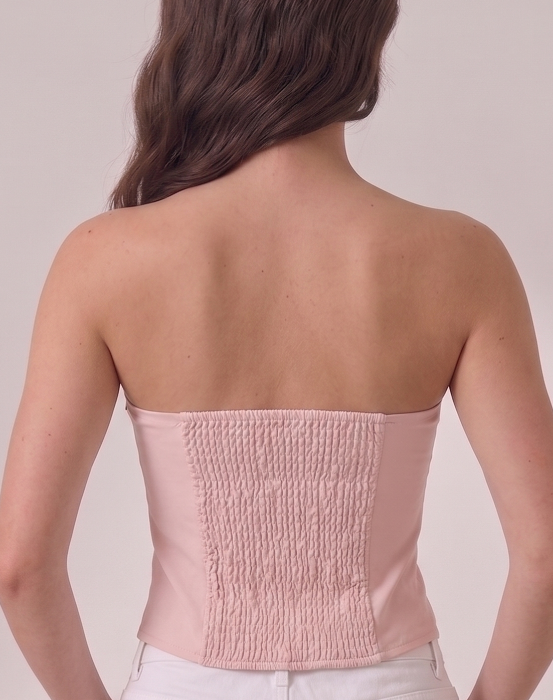 bow ribbon tube top