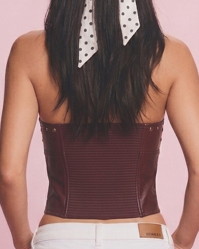 beaded halter