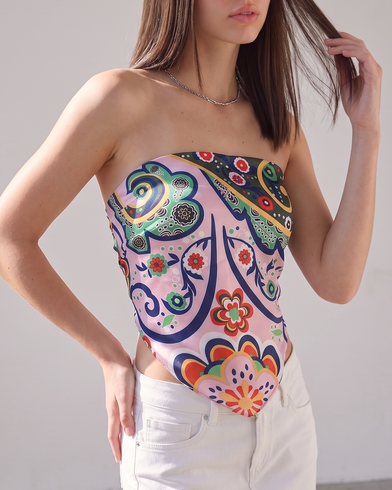 scarf top