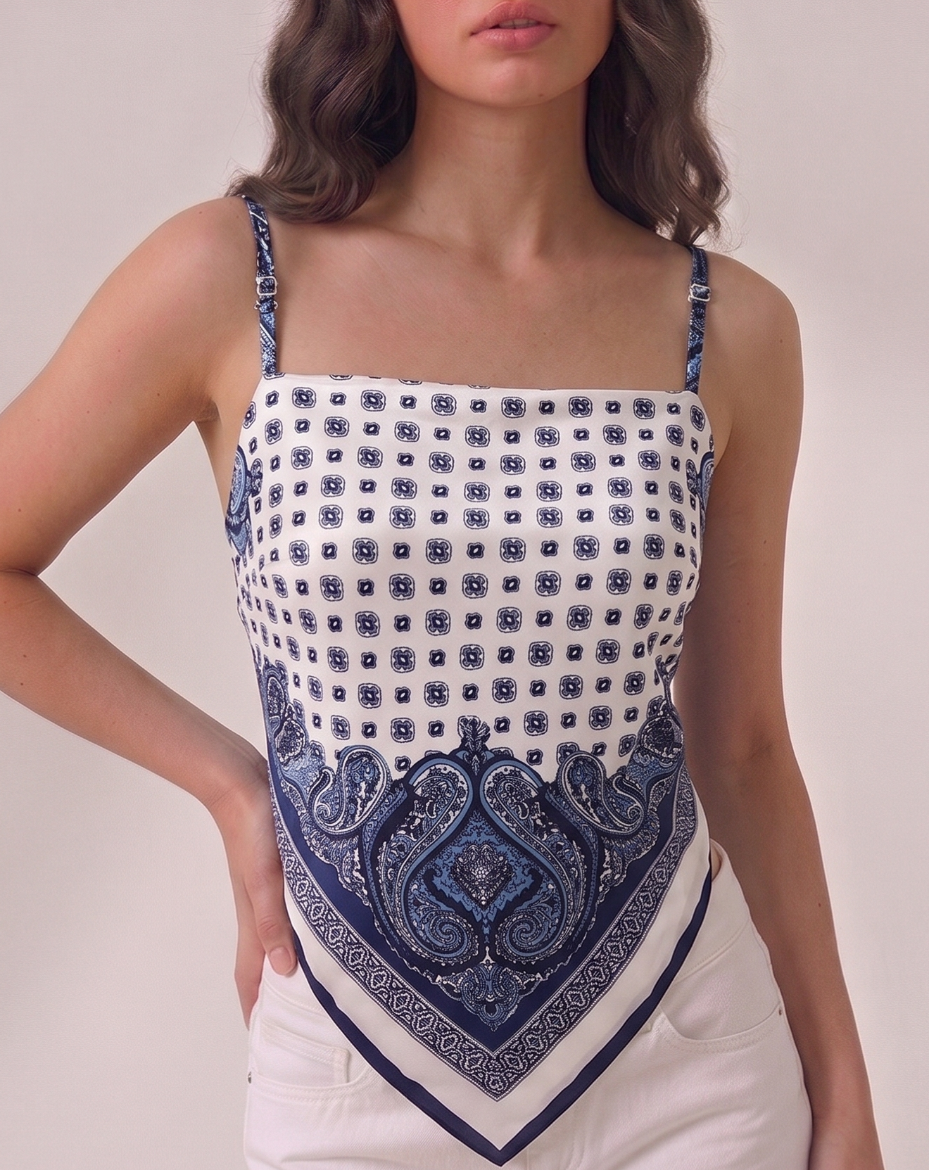 scarf top
