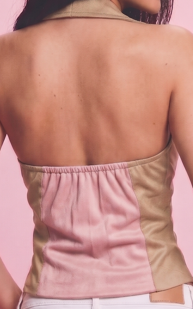 two tone vest
