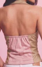 two tone vest