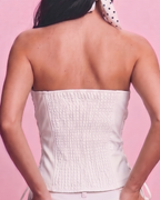 laced up corset